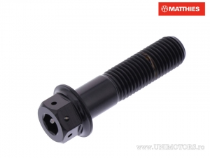 Tornillo hexagonal doble Pro Bolt M10 x 1.25 x 40 mm titan Racing negro - JM