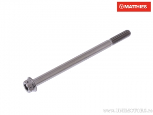 Tornillo hexagonal doble Pro Bolt M6 x 1.00 x 85 mm titan Racing - JM