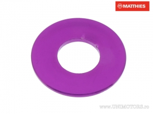 Tornillo Saiba M8 8.00 x 19.00 mm de aluminio violeta - JM
