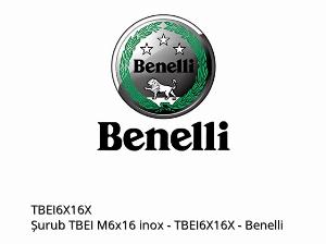 Tornillo tbei m6x16 inox - TBEI6X16X - Benelli