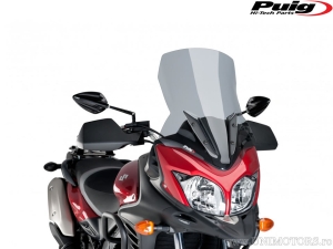 Touring Windshield Puig Smoke - Suzuki DL 650 A V-Strom ABS ('12-'16) / DL 650 AUE V-Strom ABS ('12-'16) - Puig