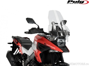 Touring Windshield Puig Transparent - Suzuki DL 1050 UC V-Strom ABS Cast Wheel (RQ) ('20) - Puig