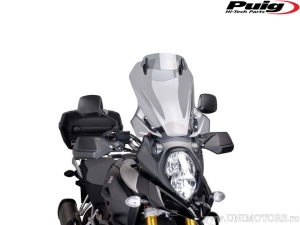 Touring Windshield Puig Visor Smoke - Suzuki DL 1000 A V-Strom ABS ('14-'18) / DL 1000 A V-Strom Big ABS ('14) - Puig