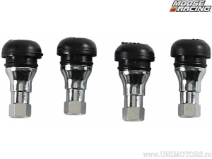 TR412 Radventil-Set 4 Stück - Farbe: Chrom - Moose