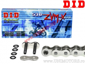 Transmission chain DID X-Ring - 530ZVM-X (silver / silver) - 114 links - DID
