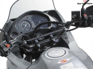 Traversa diametro 12 mm per manubrio 22 mm - materiale: acciaio - colore: nero - SW-Motech