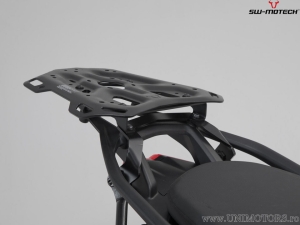 TRAX ADV Set Black (top case + ADVENTURE-RACK + adapter + lock set) - 38.0L - Ducati Multistrada V4 ('20-) - SW-Motech