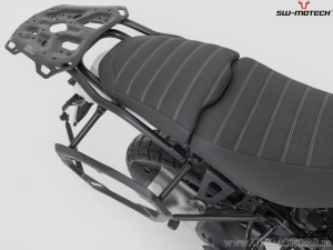 TRAX ADV Set black (topcase + 2x sidecase + PRO mounts + ADV-RACK) - 150.0L - Ducati DesertX ('22-) / Rally ('23-) - SW-Motech