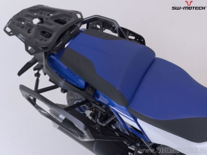 TRAX ADV Set Black (topcase + 2x sidecase + PRO mounts + ADV-RACK) - 150.0L - Suzuki V-strom 1050 / XT ('19-) - SW-Motech