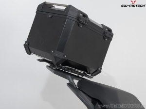 TRAX ADV set black (topcase + ADVENTURE-RACK + adapter + lock set) - 38.0L - Triumph Tiger 660 ('21-) - SW-Motech
