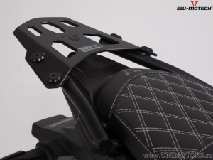 TRAX ADV Set Black (TRAX ADV top case + support + adapter + locking set) - Honda CB500X / CB500F / CBR500R / NX500 - SW-Motech