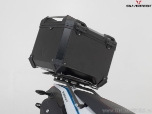 TRAX ADV Set Black (TRAX ADV Topcase + Rack + Adapter + Lock Set) - Voge 300 Rally ('23-) - SW-Motech