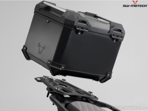TRAX ADV Set Black (TRAX top case + rack + adapter + lock set) - BMW G 310 GS ('17-) - SW-Motech