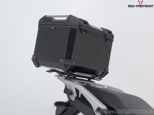 TRAX ADV Set Black (TRAX top case + rack + adapter + lock set) - Suzuki V-Strom 800 / 800DE ('22-) - SW-Motech