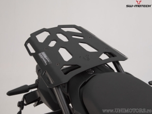 TRAX ADV Set Black (TRAX topcase + rack + adapter + lock set) - Yamaha MT-07 Tracer ('16-) - SW-Motech