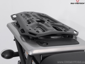 TRAX ADV Set silver (topcase + ADVENTURE-RACK + adapter + lock set) - 38.0L - Kawasaki KLR 650 ('22-) - SW-Motech