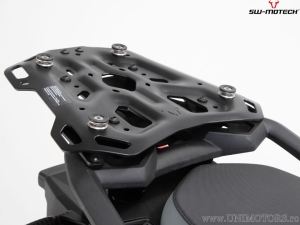 TRAX ADV Silver Set for Plastic Mounts (TRAX Topcase + Rack + Adapter + Lock Set) - BMW F 750 / 850 - SW-Motech