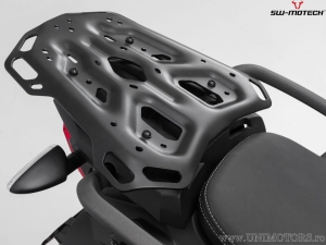 TRAX ADV silver set (topcase + 2x sidecase + PRO mounts + ADV-RACK) - 150.0L - Triumph Tiger 800 Modelle ('10-) - SW-Motech