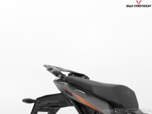 TRAX ADV Silver Set (TRAX ADV topcase + rack + adapter + lock set) - KTM 1290 Super Duke GT ('16-) - SW-Motech