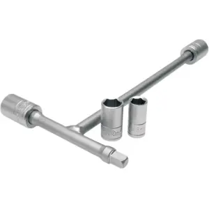 Tri Drive Mini T-Handle Kit - Chroom, Nikkel, Tin - 38500067