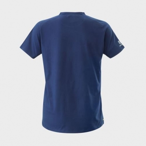 Tricou casual Authentic albastru: Mărime - L