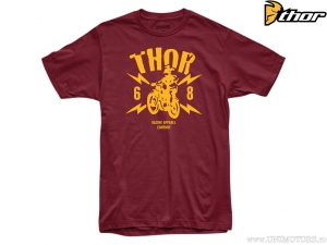 Tricou casual Lightning Tee (visiniu) - Thor