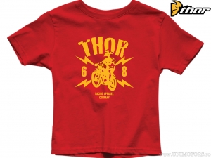 Tricou casual Youth (copii) Lightning Tee (rosu) - Thor