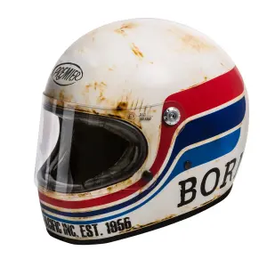 Trophy Helm - Mat, Rood, Wit, Donkerblauw, Blauw - Volwassene - XL - 010116363