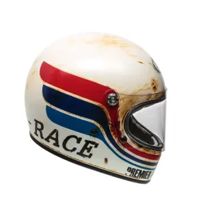 Trophy-Helm - Matt, Rot, Weiß, Dunkelblau, Blau - Erwachsene - L - 010116362