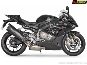 Tubo final Slip-On Line Black - BMW S 1000 RR ABS ('17-'18) (E-Mark) - Akrapovič