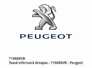 Tubo inferiore dx - 718888VB - Peugeot