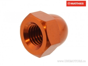 Tuerca cerrada Pro Bolt M10 x 1.50 mm aluminio naranja - JM