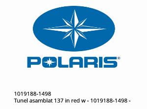Tunnel samenstelling 137 in. rood w - 1019188-1498 - Polaris