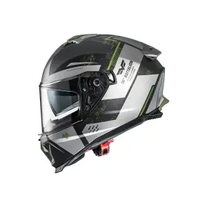 Typhoon BA Helm - Grau, Matt, Dunkelgrün, Schwarz - Erwachsen - 2XL - 010116446
