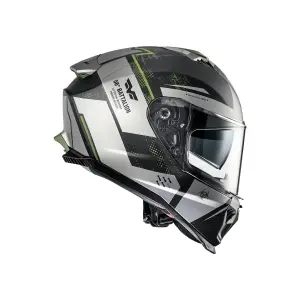 Typhoon BA Helm - Grijs, Mat, Donkergroen, Zwart - Volwassene - XL - 010116445
