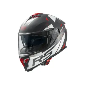 Typhoon Helm - Mat, Rood, Wit, Grijs - Volwassen - S - 010116466