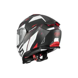 Typhoon Helm - Mat, Rood, Wit, Grijs - Volwassene - 2XL - 010116470