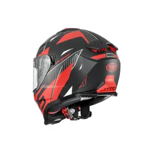 Typhoon Helm - Matt Schwarz, Rot - Erwachsene - M - 010116473