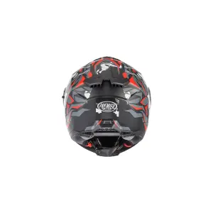 Typhoon MO Helm - Grau, Rot, Weiß, Schwarz - Erwachsene - S - 010118296