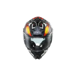 Typhoon MO Helm - Grijs, Rood, Wit, Zwart - Volwassene - M - 010118297