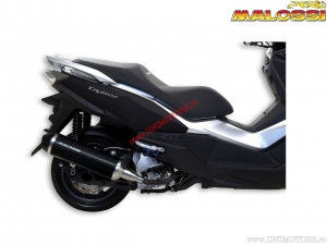 Uitlaatsysteem RX zwart (3217923) - Sym Cruisym 250i H2O 4T E4 ('18-'20) / Cruisym 300i H2O 4T E4 ('18-'20) - Malossi