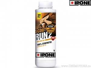 Ulei amestec Scoot Run 2 Strawberry 2T 1L - Ipone