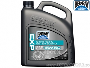 Ulei motor Bel-Ray EXP - Synthetic Ester Blend 15W50 4T 4L - Bel-Ray