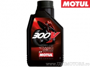Ulei Motul 300V - 100% sintetic 10W40 1L