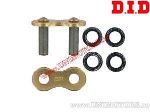 Unión de Cadena (Conexión) Cadena Dorada con X-Ring - 525ZVM / 525ZVM2 (DID)