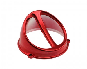 Universal Air Scoop Spoiler Ventilator (Red Chrome) - Naraku