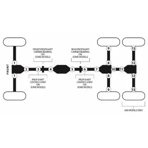 Universal ATV U-Joint - Can-Am Commander 800 Std/DPS/XT / Maverick 1000 Max XMR / Renegade 1000 XXC - EPI