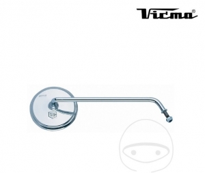 Universal Round Right Chrome Mirror Vicma M8 mm for Handlebar Mounting - JM