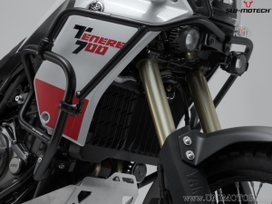 Upper crash bar - black steel - Yamaha Ténéré 700 ('19-) - SW-Motech