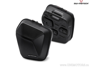 URBAN Side Case Set (2x16.5L) and SLC Mounts - 33.0L - Triumph Thruxton RS ('19-) - SW-Motech